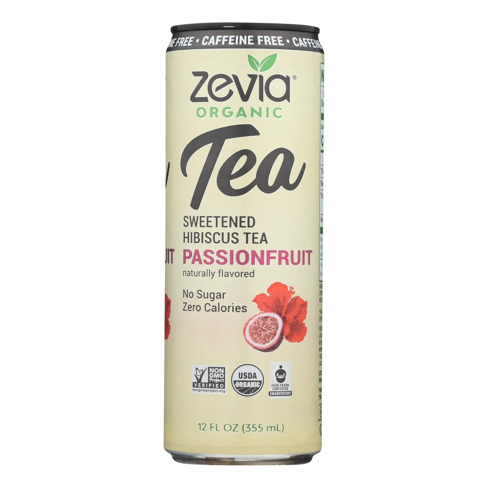 Zevia - Tea Hibscs Pssnfrt Cf - Case Of 12 - 12 Fz Zevia