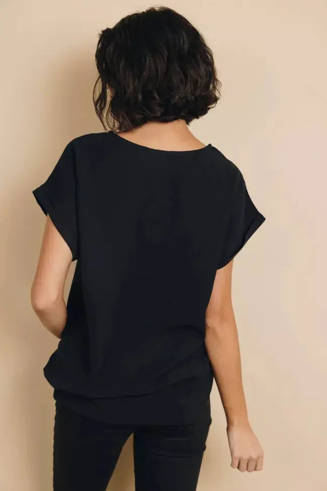 Zip To It Blouse Stay Warm in Style