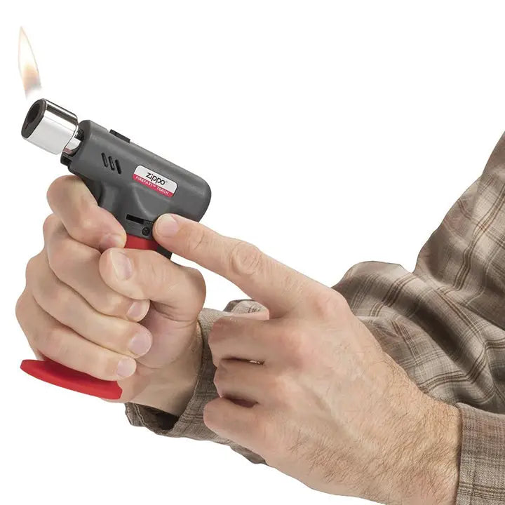 Zippo Fire Fast Torch Gray Red Zippo