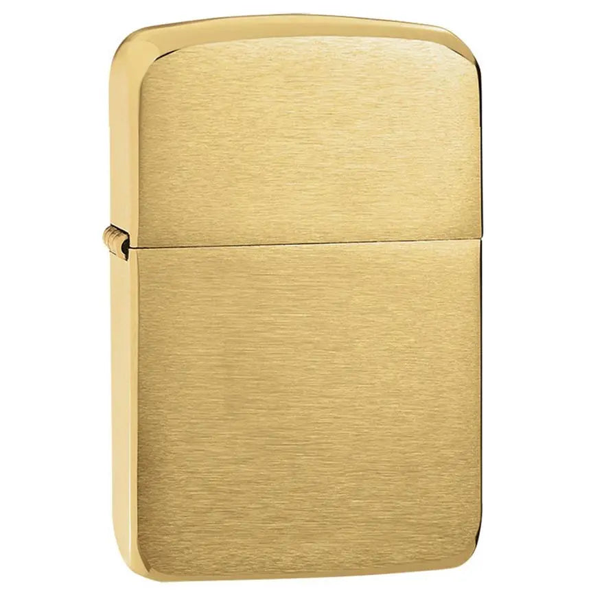 Zippo Windproof Lighter 1941 Replica Brushed Brass Zippo