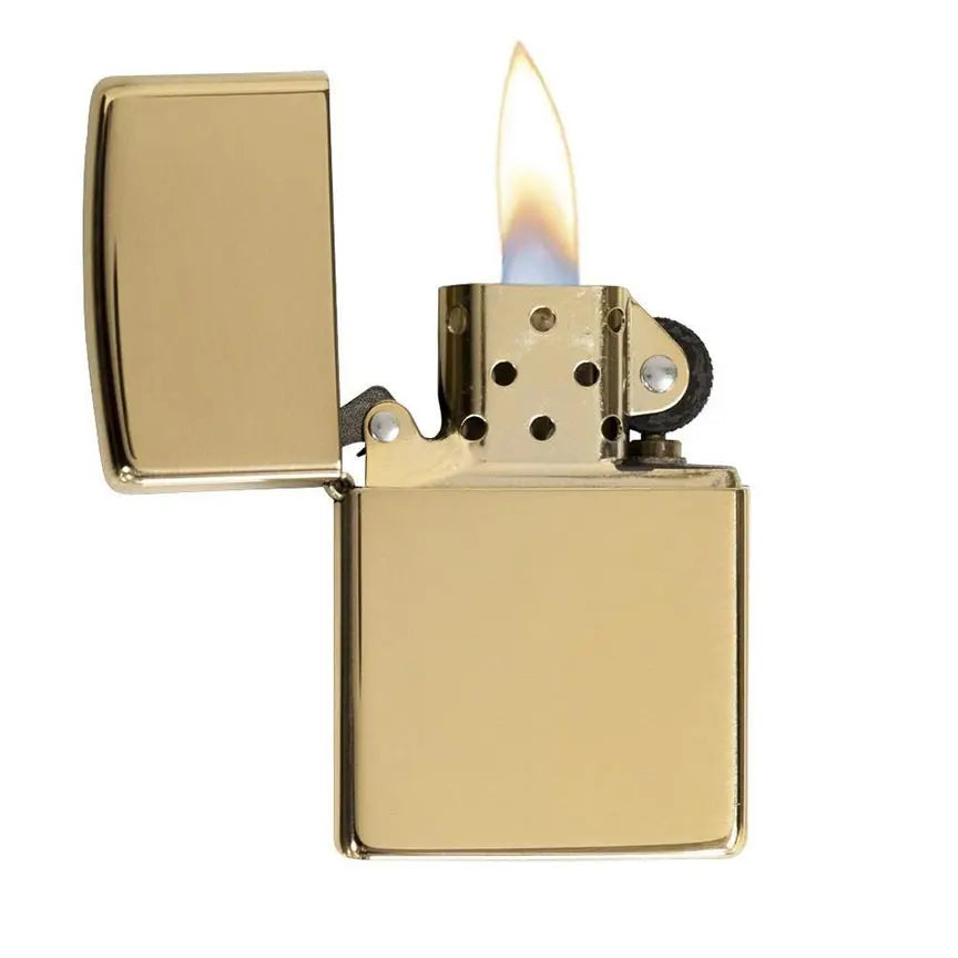 Zippo Windproof Lighter Armor (1.5 Times Thicker)  High Polish Brass Zippo