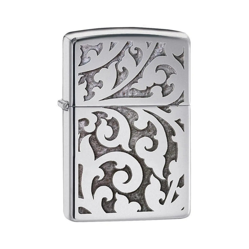 Zippo Windproof Lighter Filigree High Polish Chrome Zippo