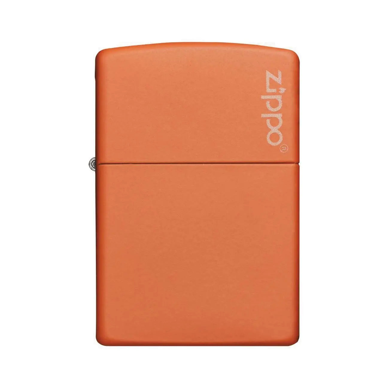 Zippo Windproof Lighter Orange Matte W/zippo Logo Zippo