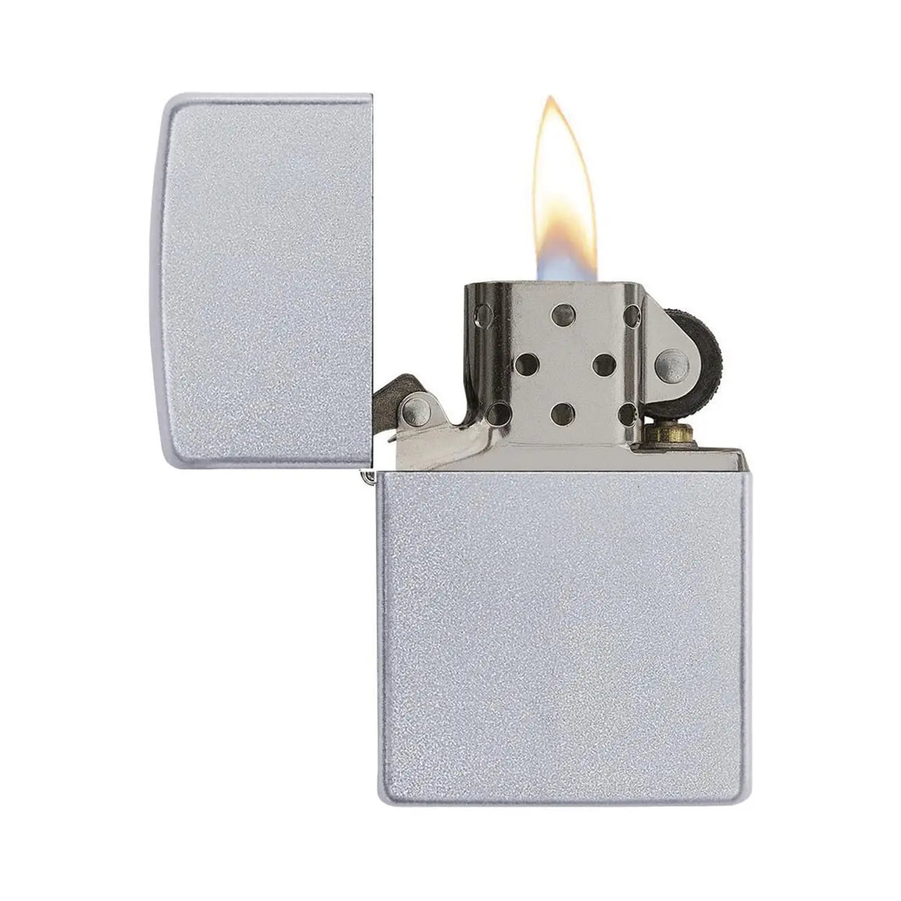 Zippo Windproof Lighter Satin Chrome Zippo
