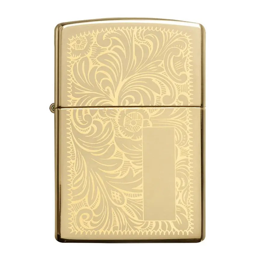 Zippo Windproof Lighter Venetian High Polish Brass (venetian Brass) Zippo