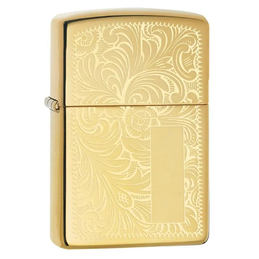 Zippo Windproof Lighter Venetian High Polish Brass (venetian Brass) Zippo