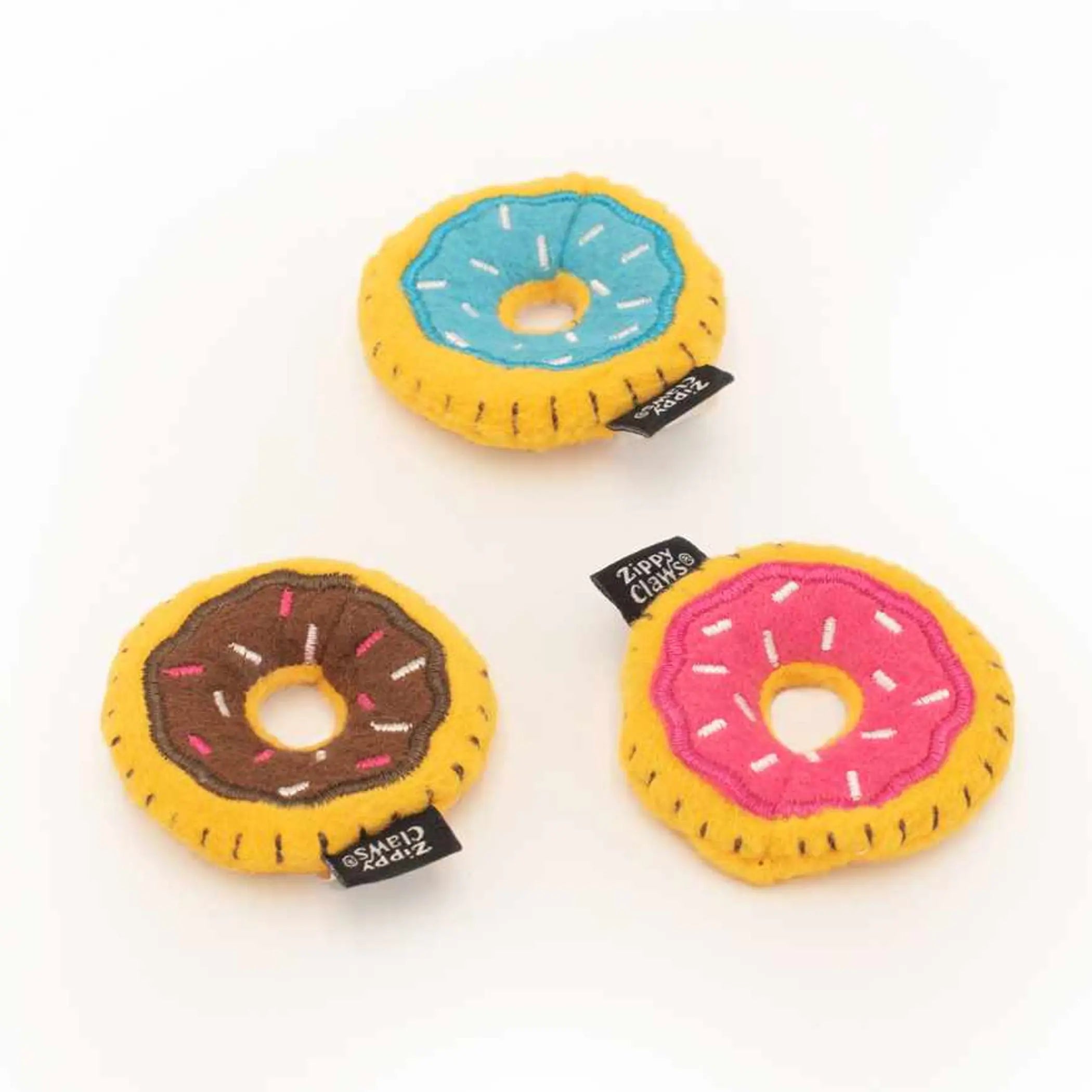ZippyClaws Mini Donutz 3-Pack ZippyClaws