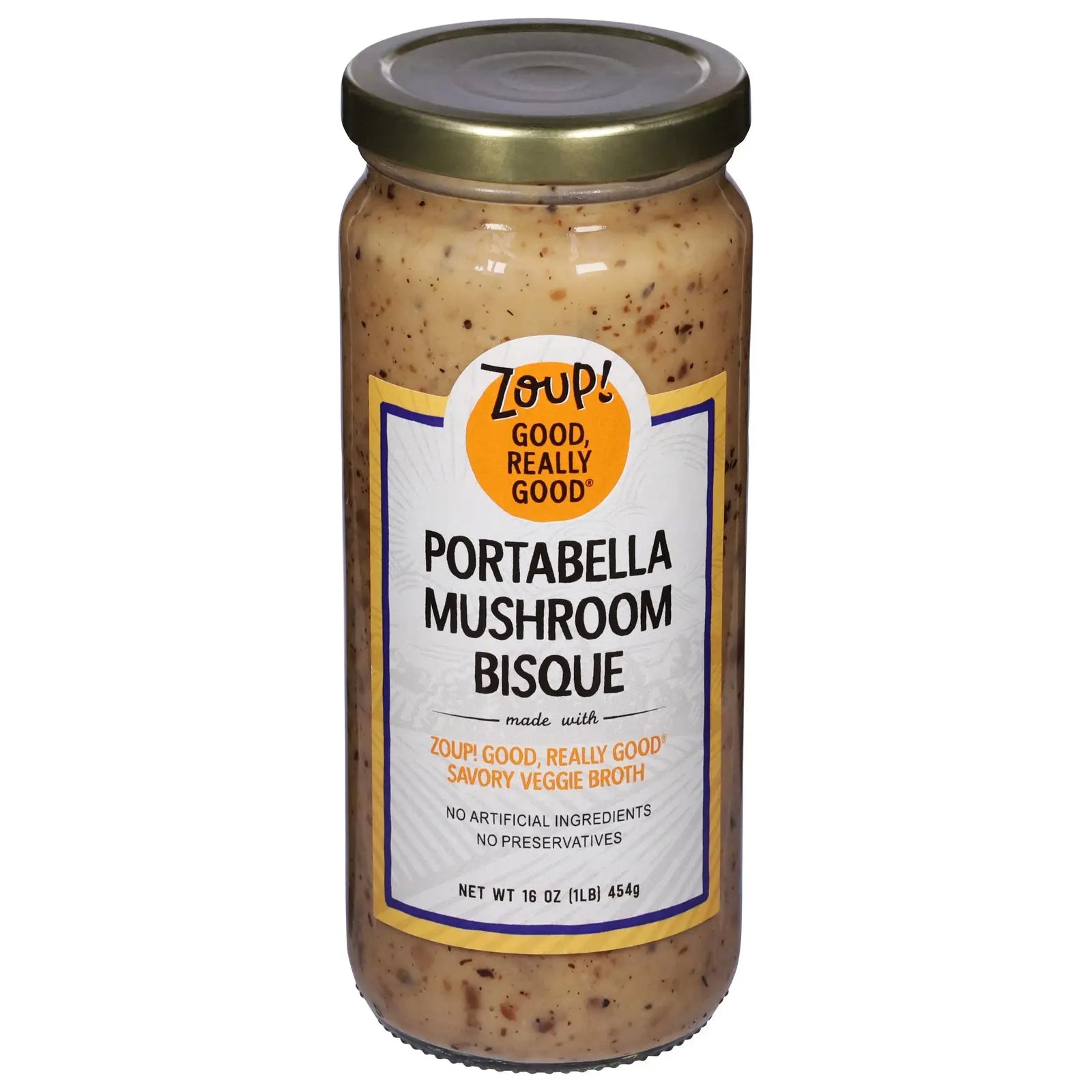 Zoup! Good Really Good - Soup Prtbla Mushrm Bisque - Cs Of 6-16 Fz Zoup! Good, Really Good