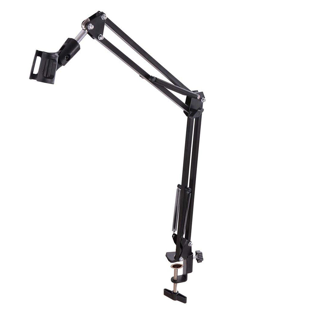 Professional Studio Recording Professional Clamp Adjustable Table Mounting Microphone Arm Stand Broadcasting Scissor Arm Holder