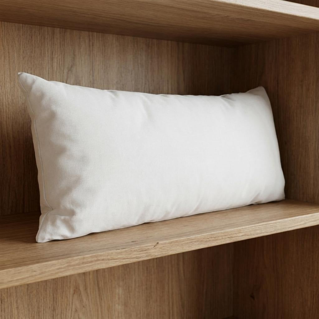 12" X 28" White Lumbar Throw Pillow Insert - Home & Garden