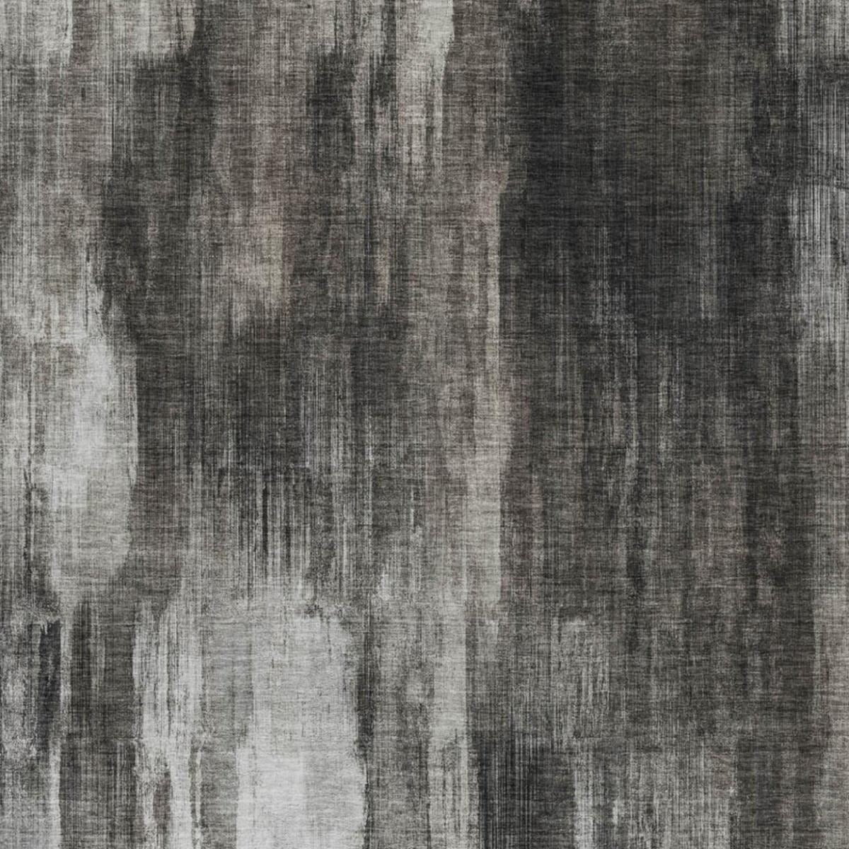 10' X 14' Gray And Black Abstract Shag Washable Area Rug With UV Protection - Home & Garden