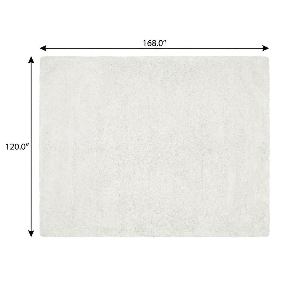 10' X 14' Pink And Ivory Floral Shag Washable Area Rug With UV Protection - Home & Garden