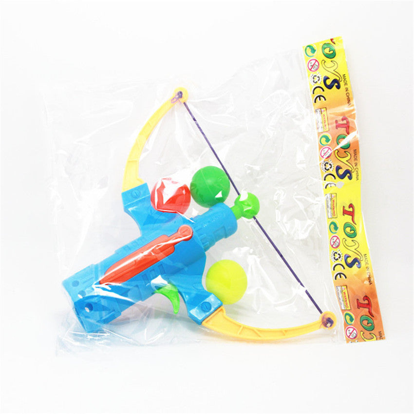 Arrow Table Tennis Gun Bow Archery Plastic Ball Flying Disk Shooting Toy Outdoor Sports Children Gift Slingshot Hunting Boy Toy