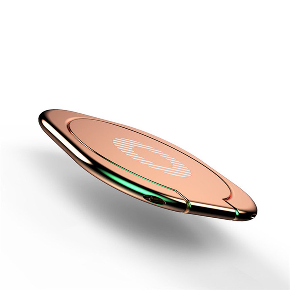 Finger Ring Holder 360 Degree Mobile Phone Smartphone Finger Stand Holder Round Phone Ring Car Mount Stand Rose Gold
