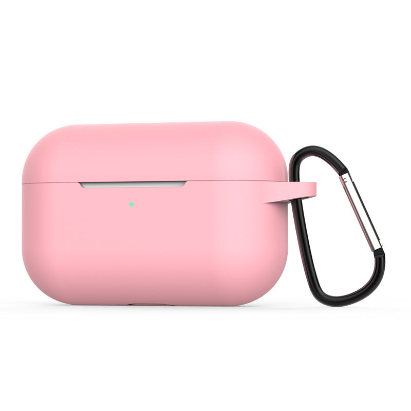 Silicone Case For Airpods Pro Case Wireless Bluetooth for apple airpods pro Case Cover Earphone Case For Air Pods pro 3 Fundas Light Pink