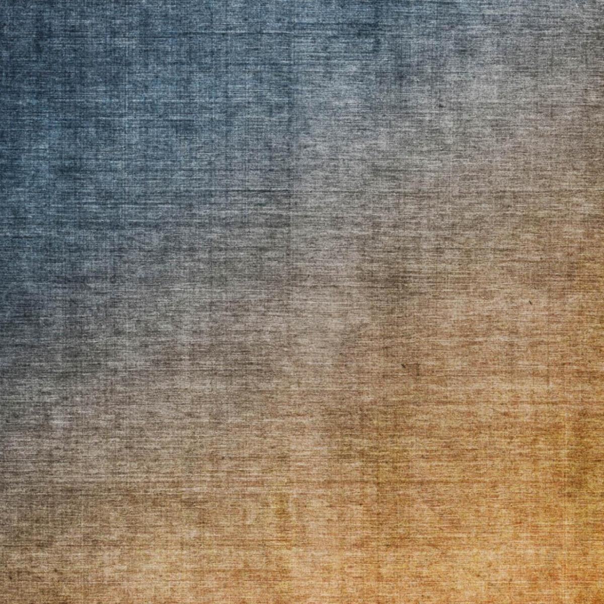 10' X 14' Navy Blue And Blue Ombre Shag Washable Area Rug With UV Protection - Home & Garden