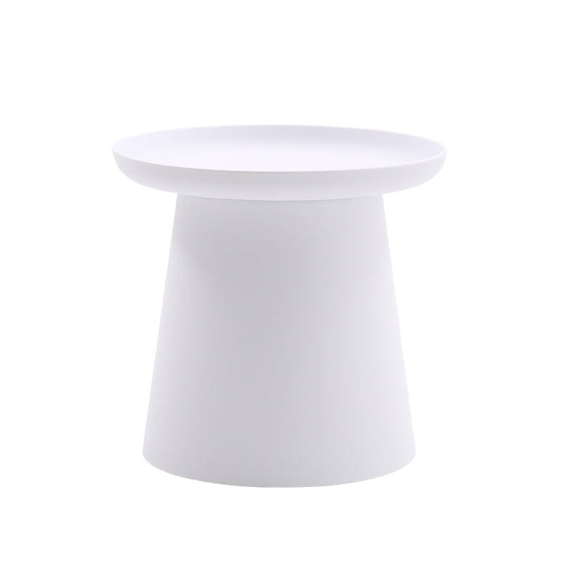 Plastic Tea Table Round Coffee Table Modern Small Apartment Bay Window Balcony Table Combination Living Room Side Table