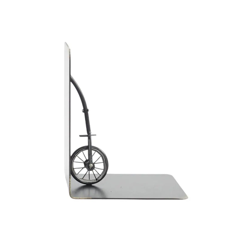 c1870 High Wheeler Bicycle Metal Decorative Bookends Homeroots Home Decor