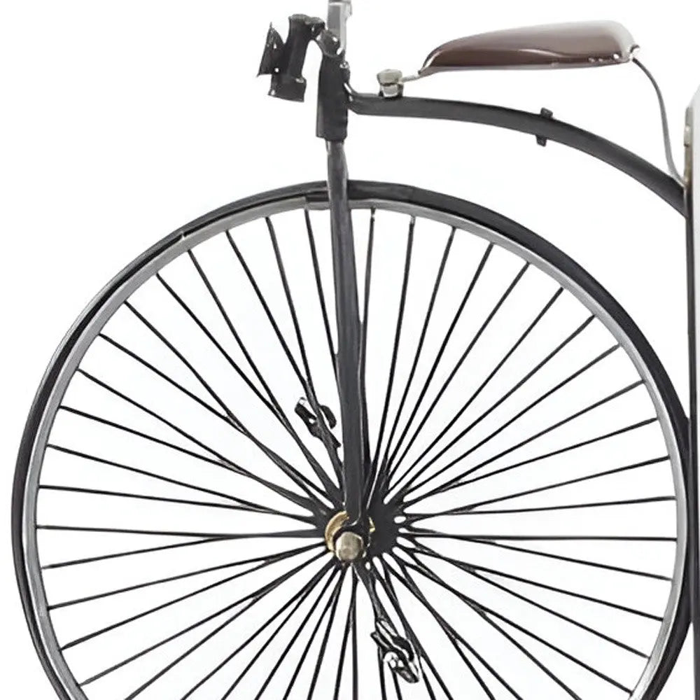 c1870 High Wheeler Bicycle Metal Decorative Bookends Homeroots Home Decor