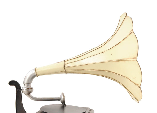 c1911 HMV Gramophone Built to Scale Model Sculpture Homeroots Home Decor