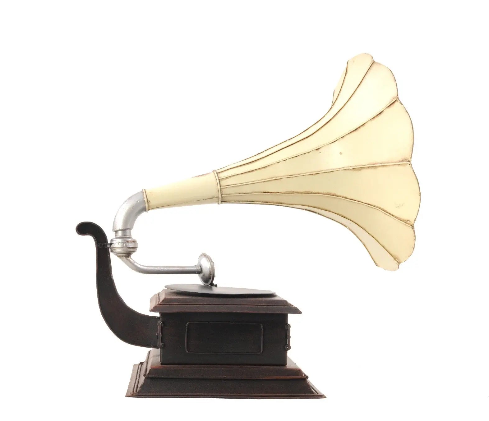 c1911 HMV Gramophone Built to Scale Model Sculpture Homeroots Home Decor