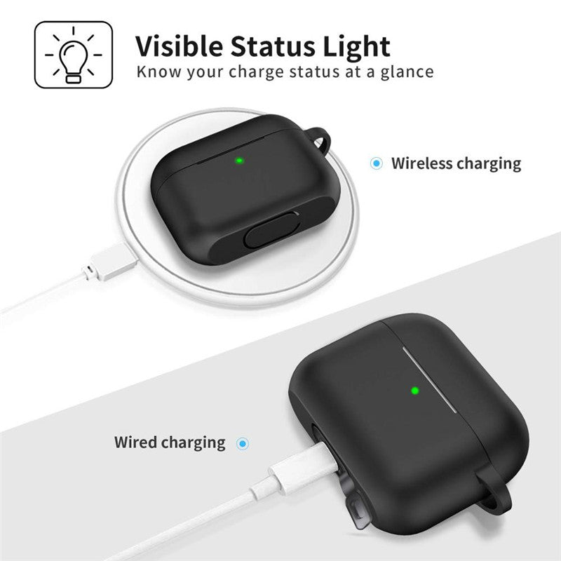 Silicone Case For Airpods Pro Case Wireless Bluetooth for apple airpods pro Case Cover Earphone Case For Air Pods pro 3 Fundas