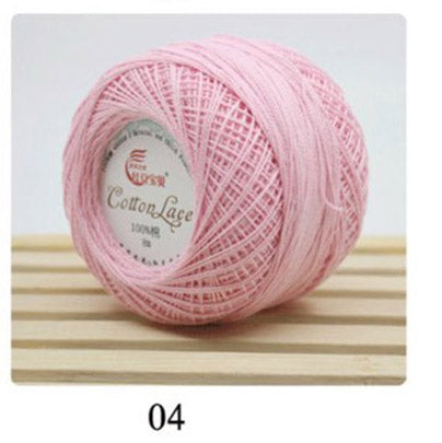 Crochet Knitting yarn Soft Comfortable Thin Yarn Lace Threads for Knitting 14 Colour Eco-friendly Dyed Sweater Scarf 4