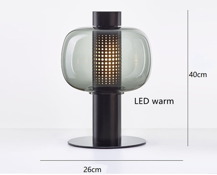 Nordic table lamp glass decoration table lamp LED table lamp est design table lamp reading light studyroom lighting