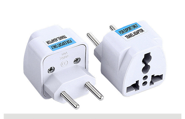 Supply British Standard European Standard Adapter American Standard to Australian Standard to German Standard Conversion Plug European Standard Round Flat Plug EU Embedded