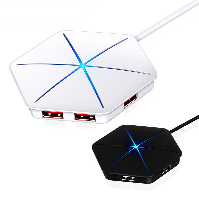 High Speed USB 3.0 2.0 HUB External 6 Port Usb Splitter with Micro Usb Interface SD TF Card Reader for Laptop PC