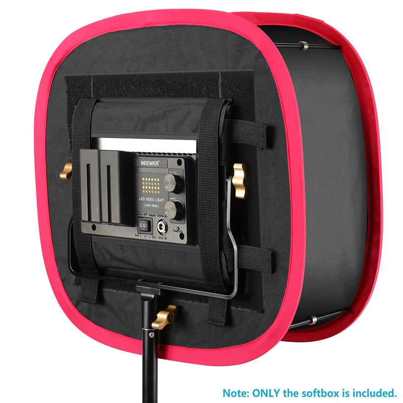 Lightweight Foldable Camera LED Light Diffuser Soft Box Softbox for YONGNUO YN160 YN300 LED Light Photo Studio Accessories