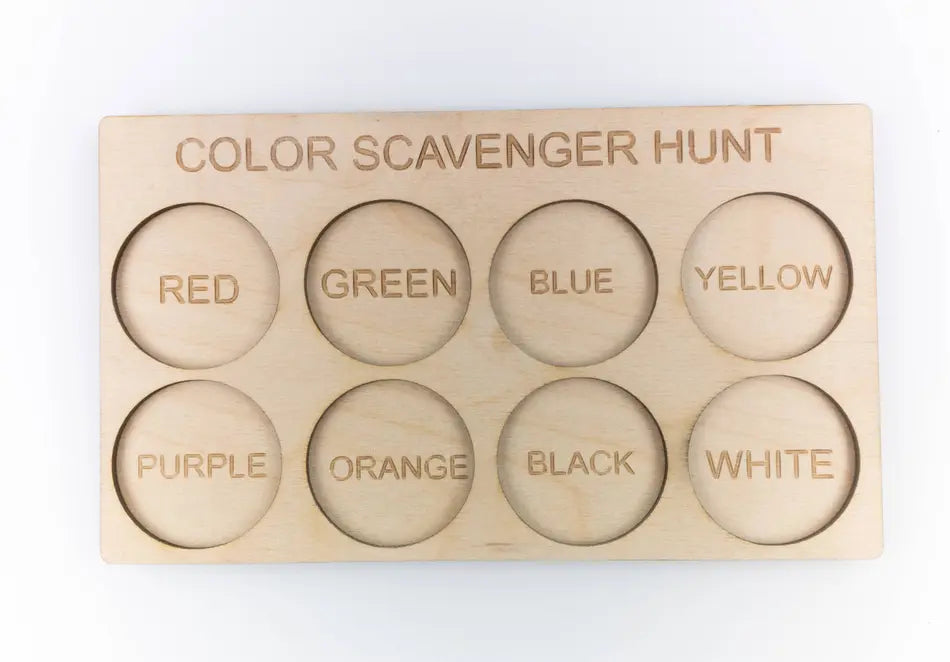 color scavenger hunt SPS