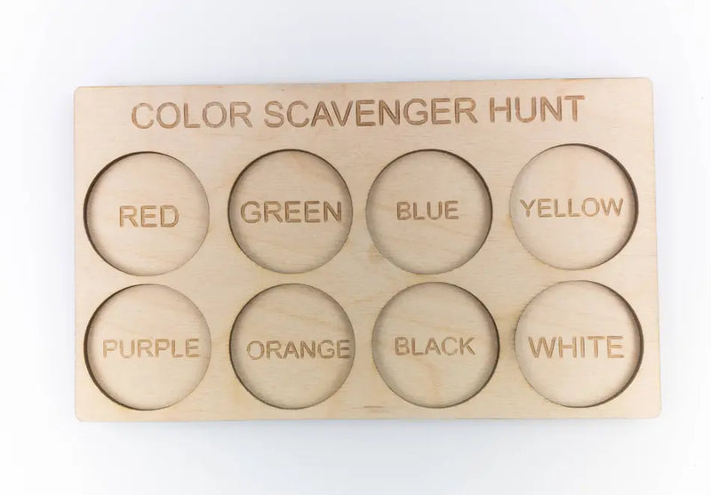 color scavenger hunt SPS