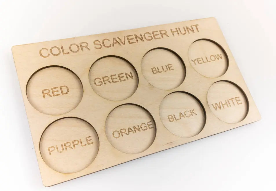 color scavenger hunt SPS