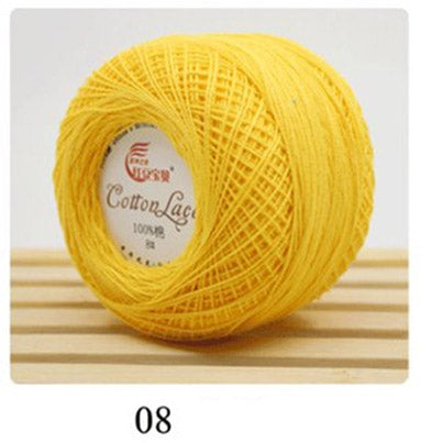 Crochet Knitting yarn Soft Comfortable Thin Yarn Lace Threads for Knitting 14 Colour Eco-friendly Dyed Sweater Scarf 8
