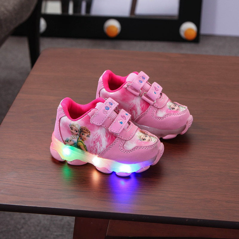 Baby Boys Girls Sneakers Lighted Kids Infant Tennis Children Casual Shoes 1