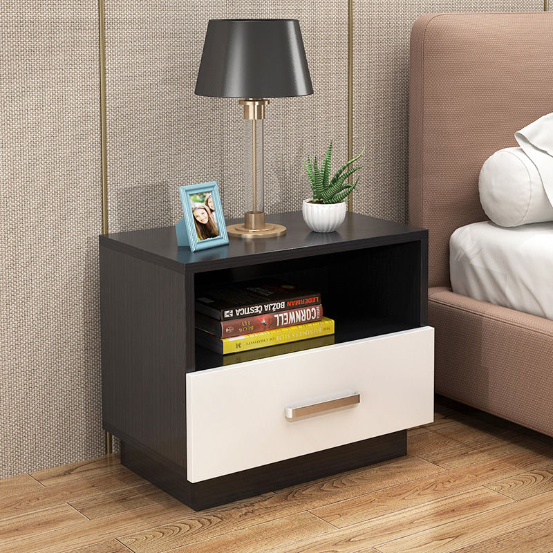 Bedroom Bedside Table Nordic Furniture Living Room Lockers Modern Simplicity Coffee Table Side Table TV Side White Table E1 Grid