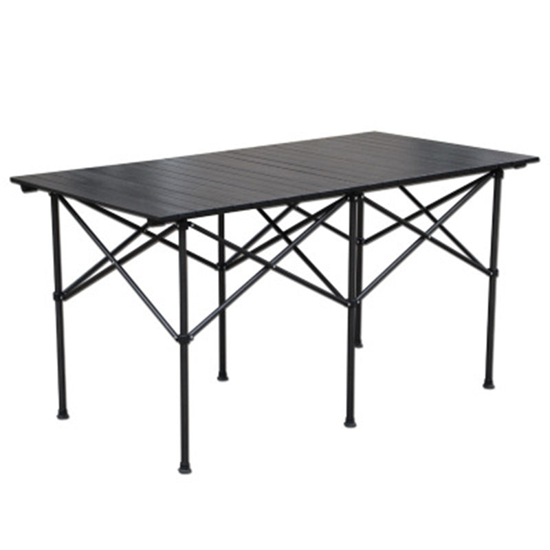 Outdoor Folding Table Chair Camping Aluminium Alloy Picnic Table Waterproof Durable Folding Table Desk