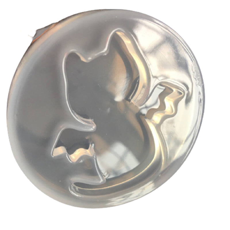 Mirror Angel Cat Demon Cat diy handmade Grinding dripping Mold Clay key chain pendant