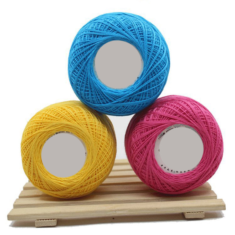 Crochet Knitting yarn Soft Comfortable Thin Yarn Lace Threads for Knitting 14 Colour Eco-friendly Dyed Sweater Scarf
