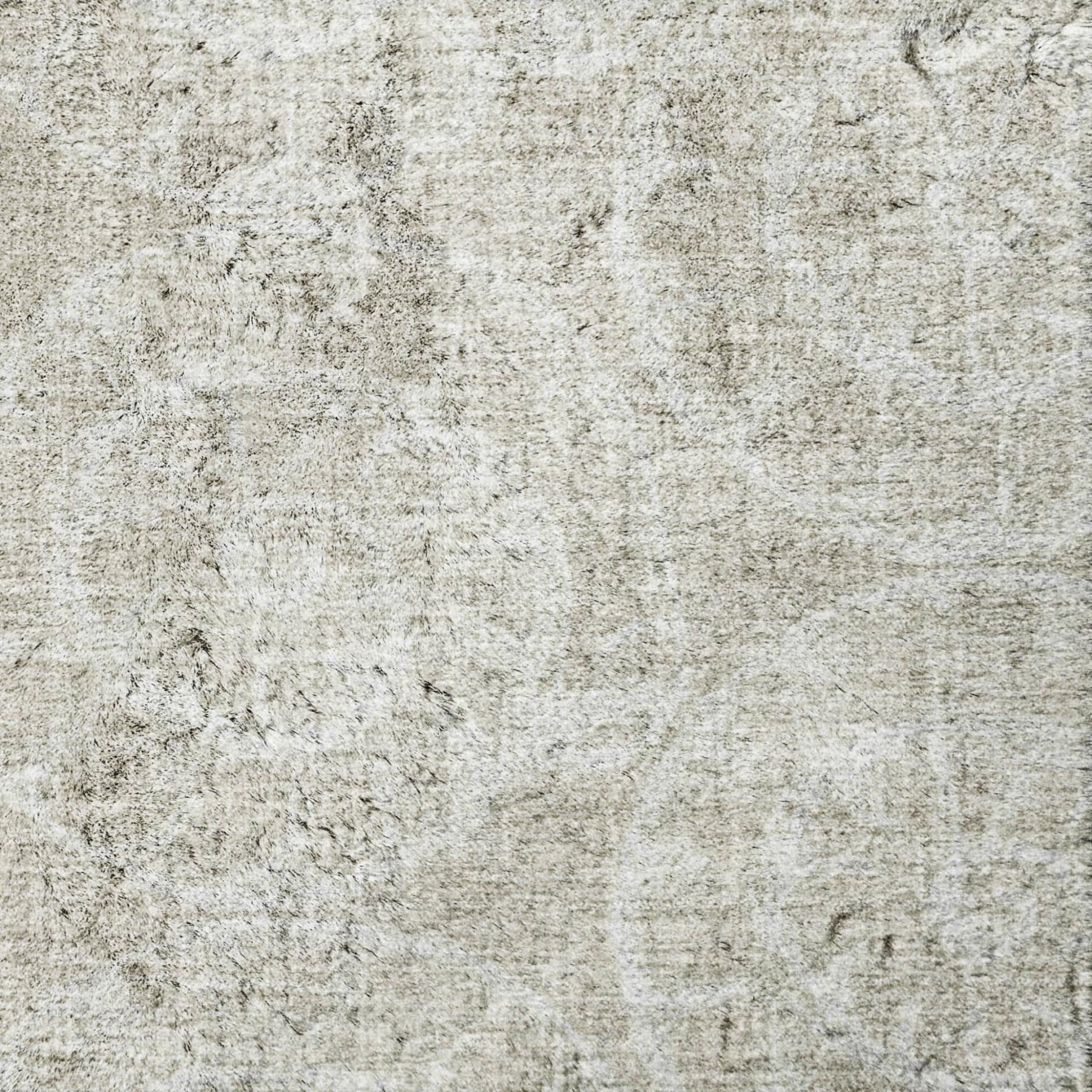10' X 14' Beige And Taupe Animal Print Shag Washable Area Rug With UV Protection - Home & Garden