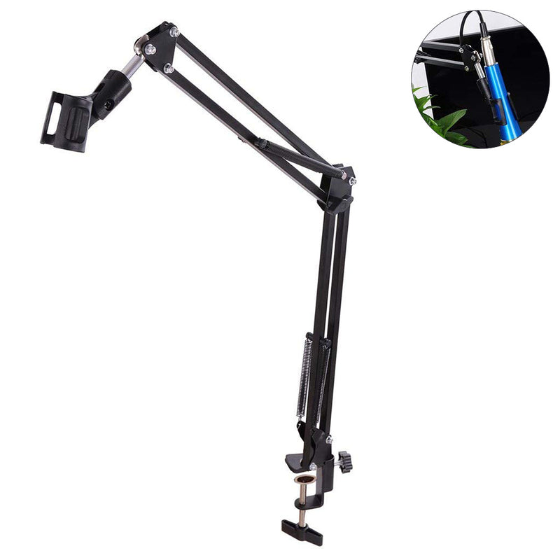 Professional Studio Recording Professional Clamp Adjustable Table Mounting Microphone Arm Stand Broadcasting Scissor Arm Holder