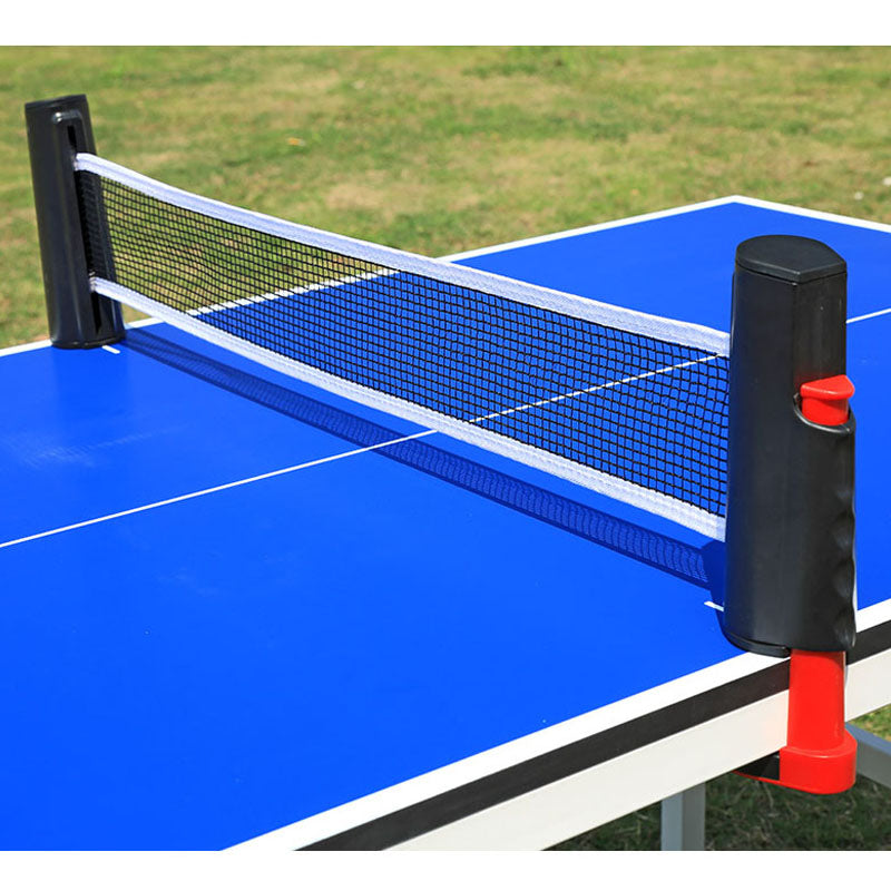 Table Tennis Net Portable Retractable Ping Pong Post Net Rack For Any Table Table Tennis Rack Replace Kit Ping Pong Set