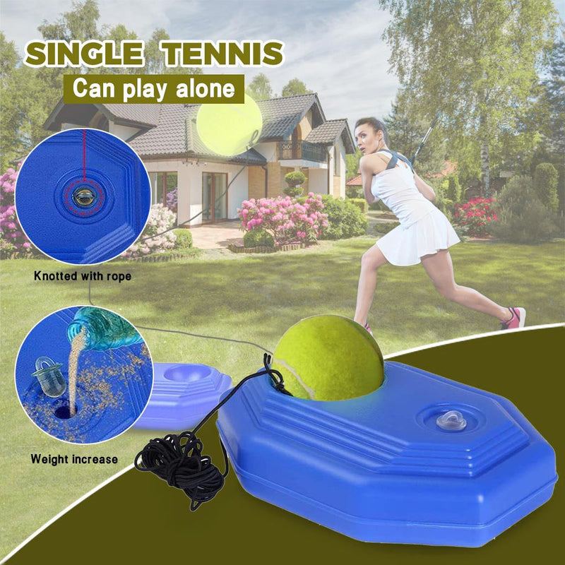 Training Tennis Ball Tennis Racket Training Practice Balls Back Base Trainer Tool String Elastic Rope Exercise Raquetas De Tenis