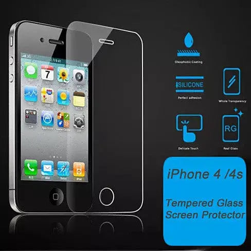 iPhone 4/4s & 5/5s/5c Glass Screen Protector Vista Shops