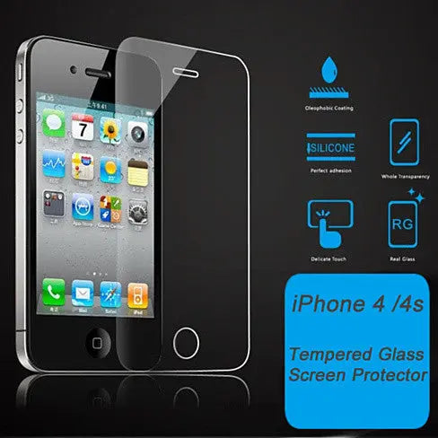 iPhone 4/4s & 5/5s/5c Glass Screen Protector Vista Shops
