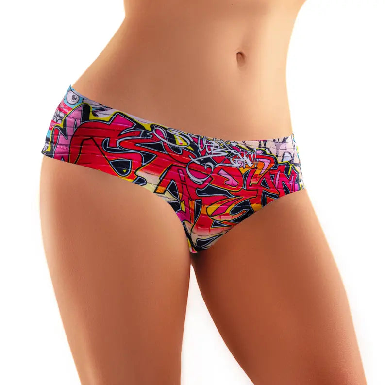 mememe GRAFFITI Trash PANTY for Women Lia International