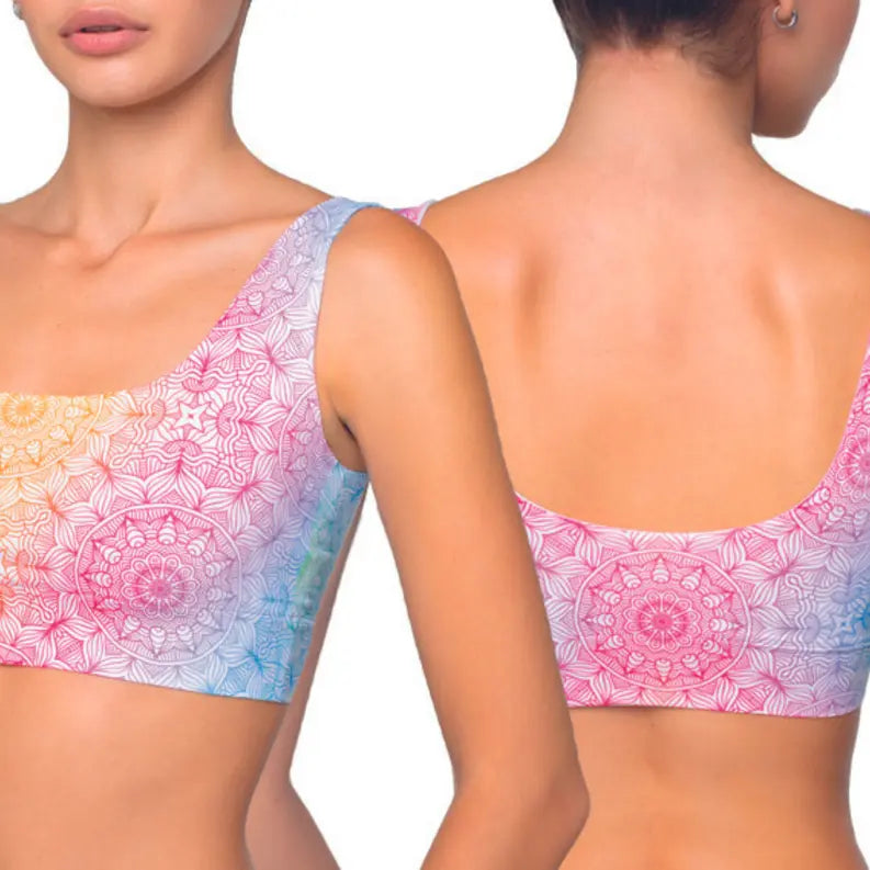 mememe MANDALA Happiness CROP TOP for Women Lia International