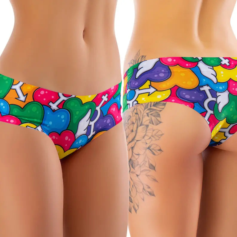 mememe PRIDE Hearts PANTY for Women Lia International