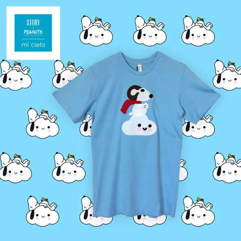 mi cielo x Snoopy - Cloud - Adult Shirt Mi Cielo